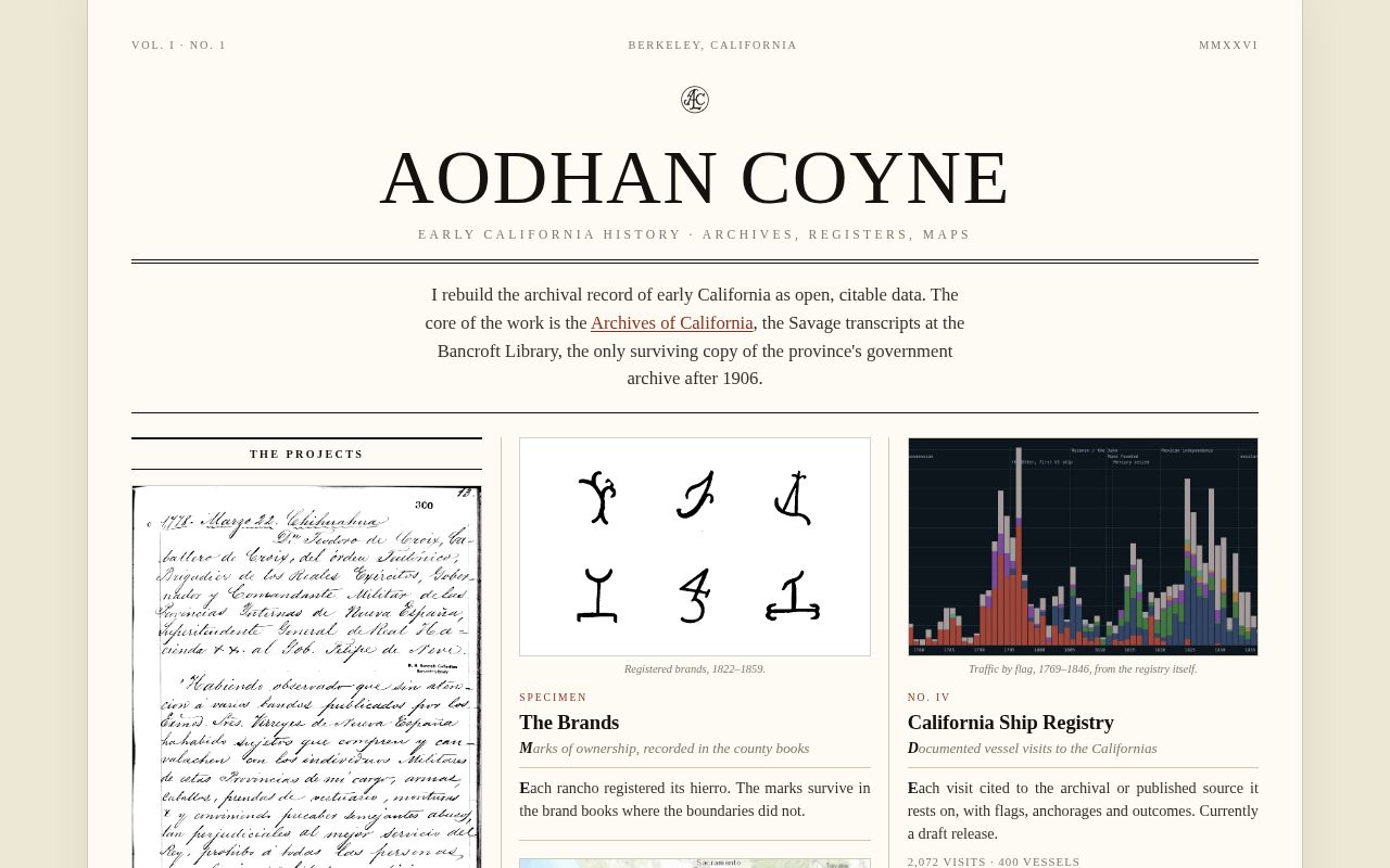 Preview of Aodhancoyne Com