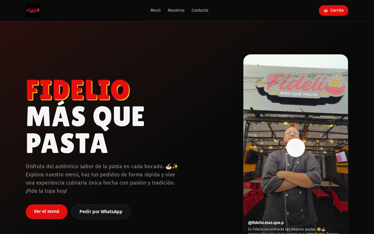 Preview of Fidelio Pastas