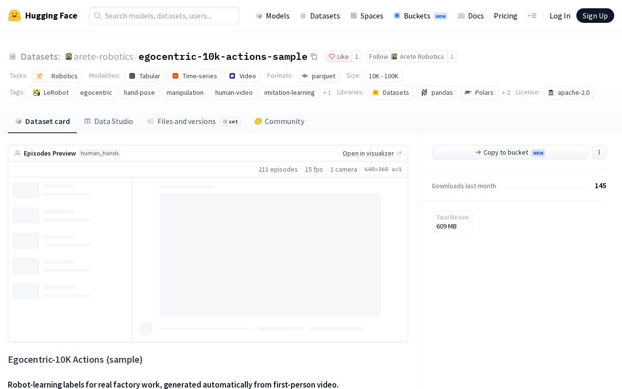 Preview of Ego2lerobot
