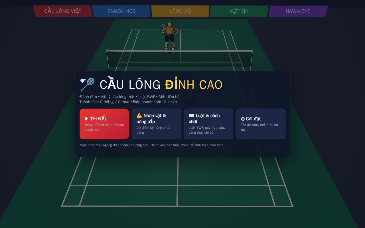 Preview of Cau Long Game
