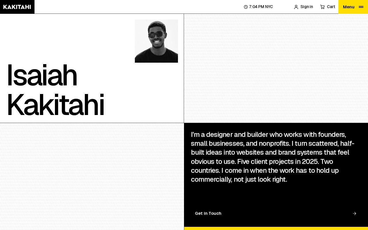 Preview of Kakitahi Portfolio
