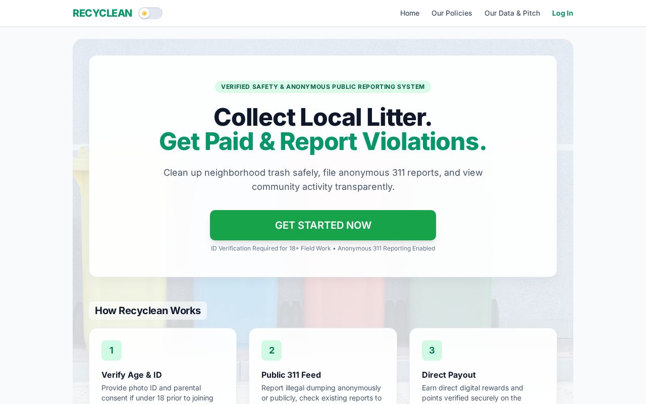 Preview of Recyclean