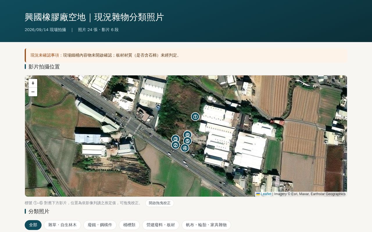 Preview of Xingguo Site Condition