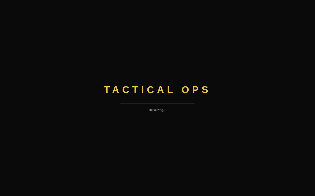 Preview of Tactical Ops