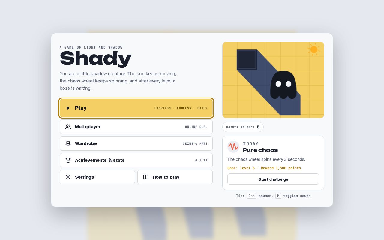 Preview of Shady