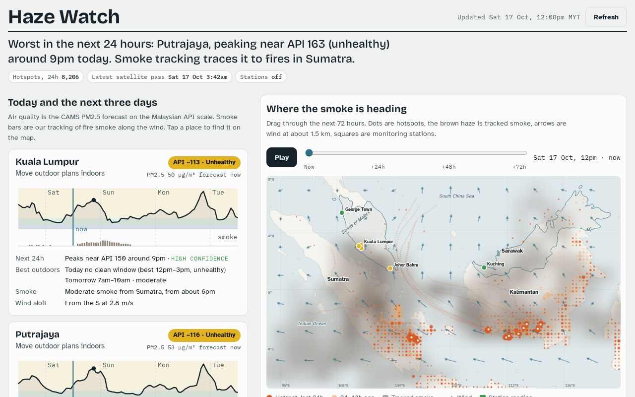Preview of Haze Watch