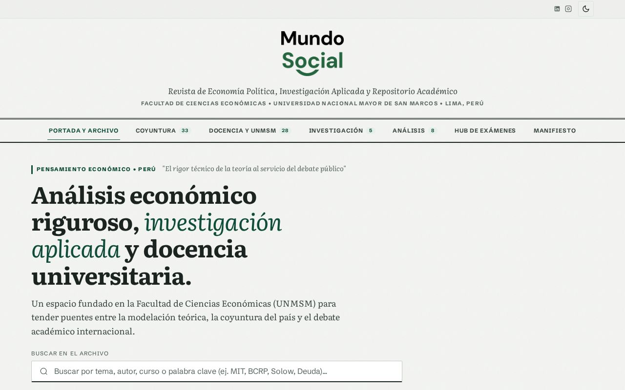 Preview of Mundo Social