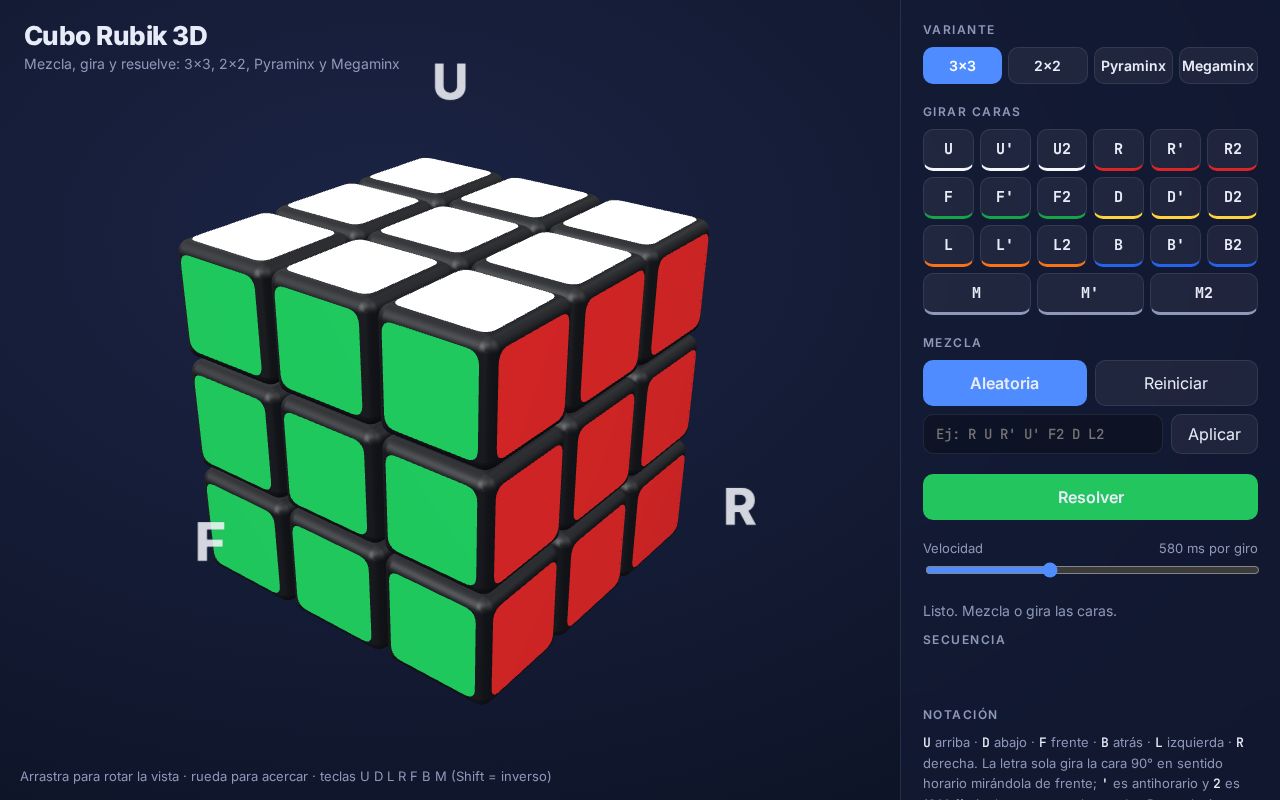 Preview of Cubo Rubik 3D