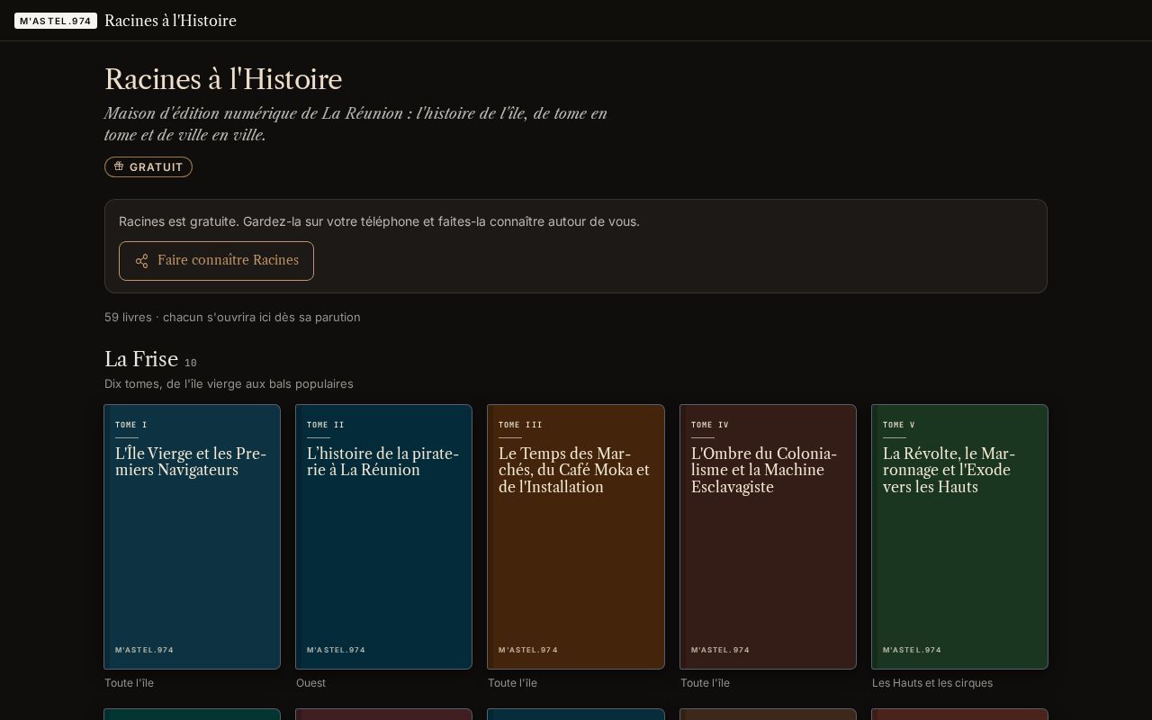 Preview of Racines A L Histoire