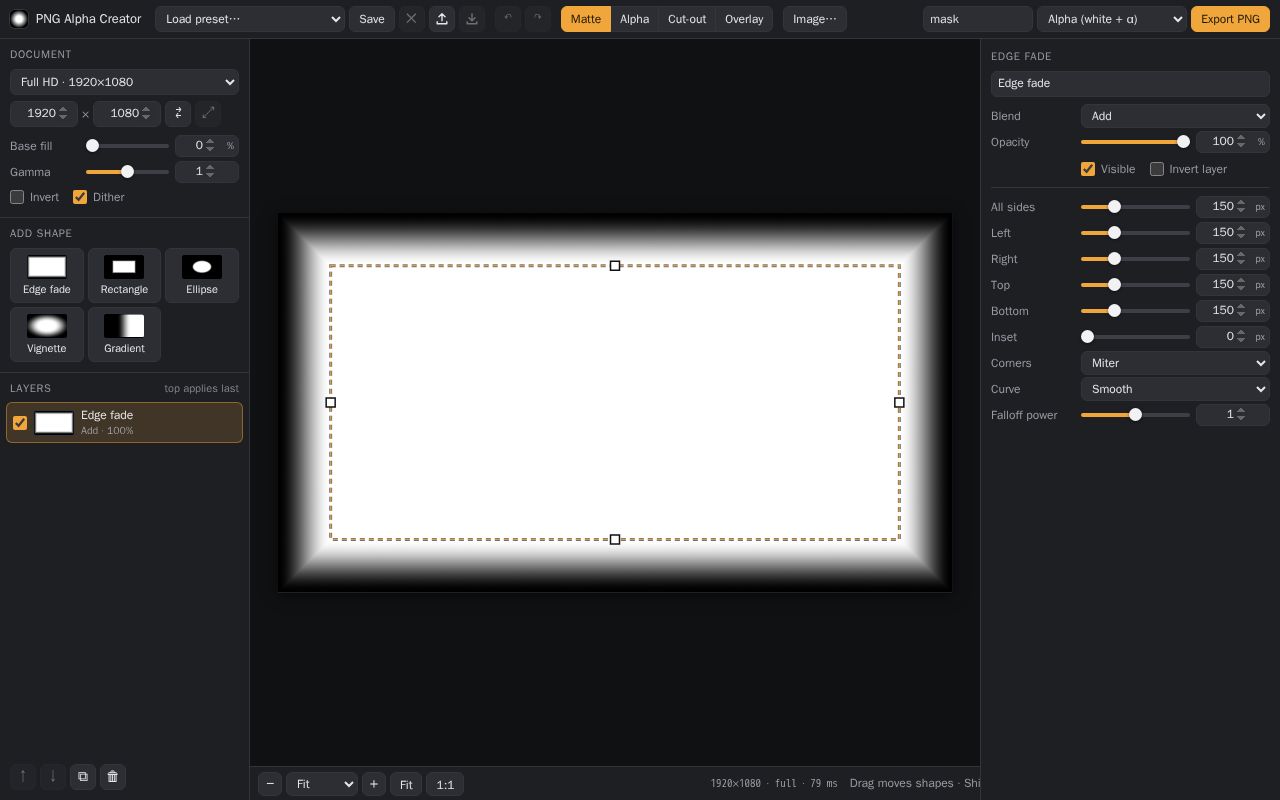 Preview of Png Alpha Creator