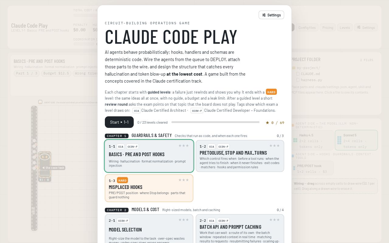 Preview of Claude Code Play