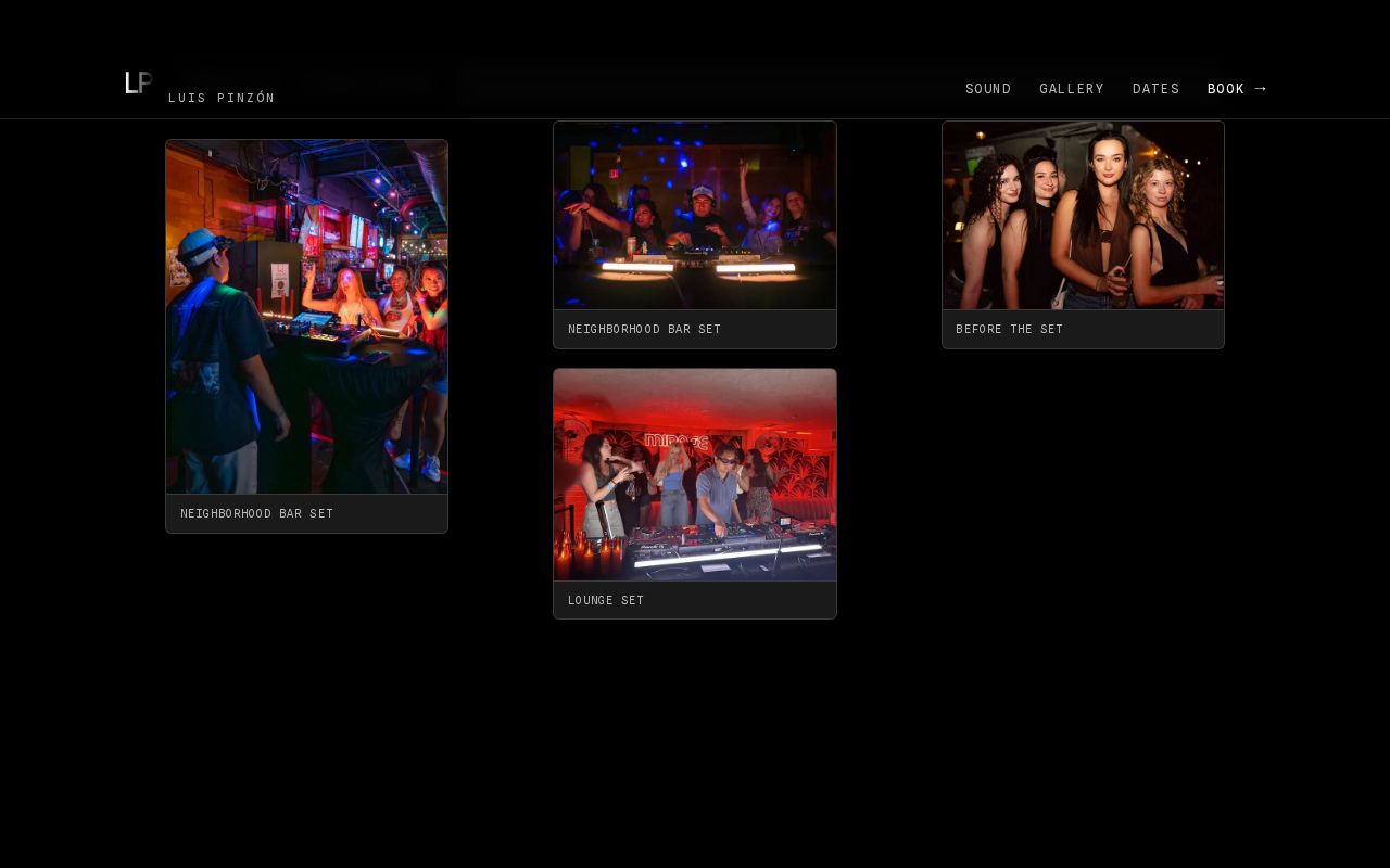 Preview of Website