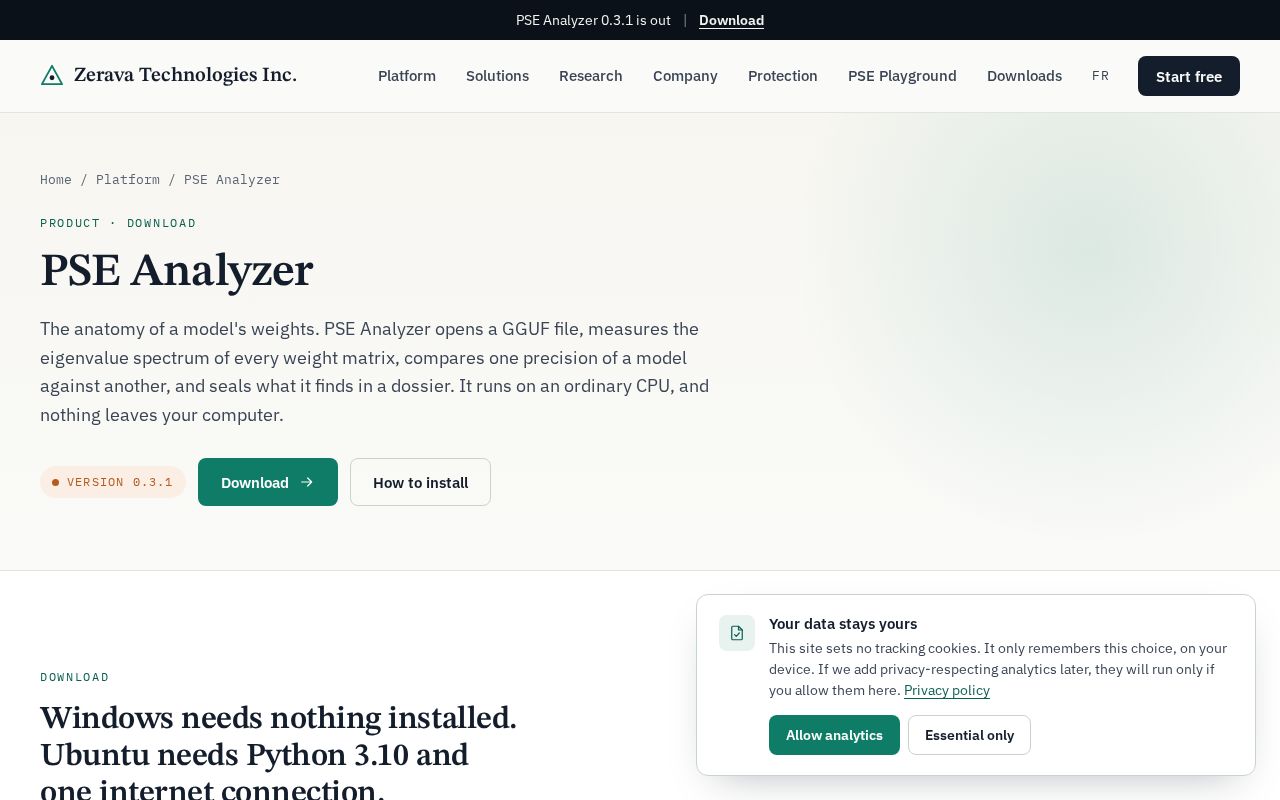 Preview of Pse Analyzer