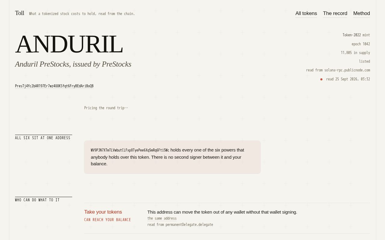 Preview of Toll