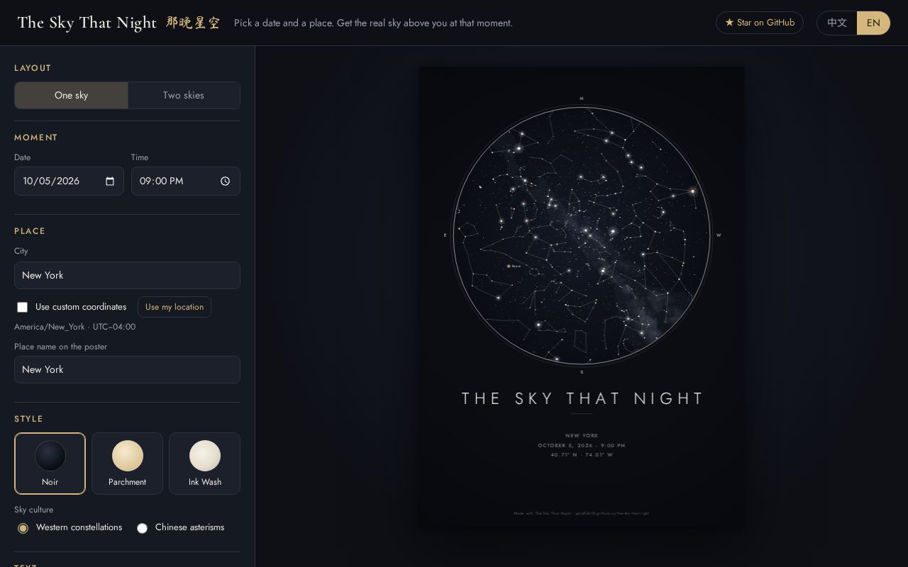 Preview of The Sky That Night