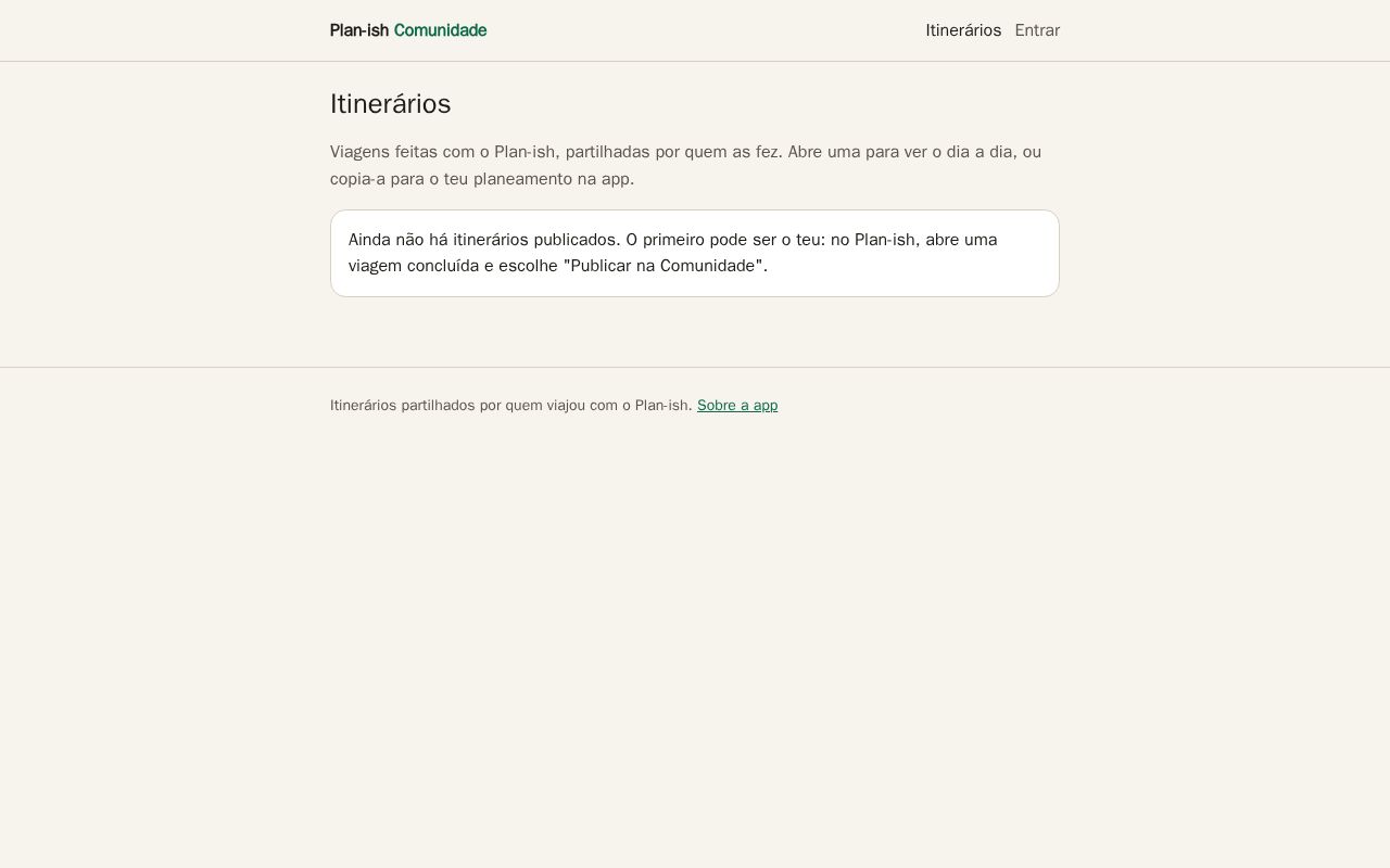 Preview of Plan Ish Community