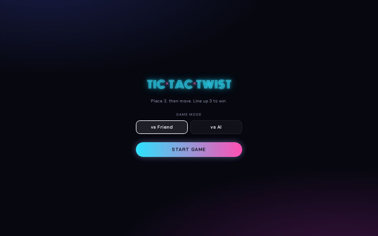 Preview of Tic Tac Twist