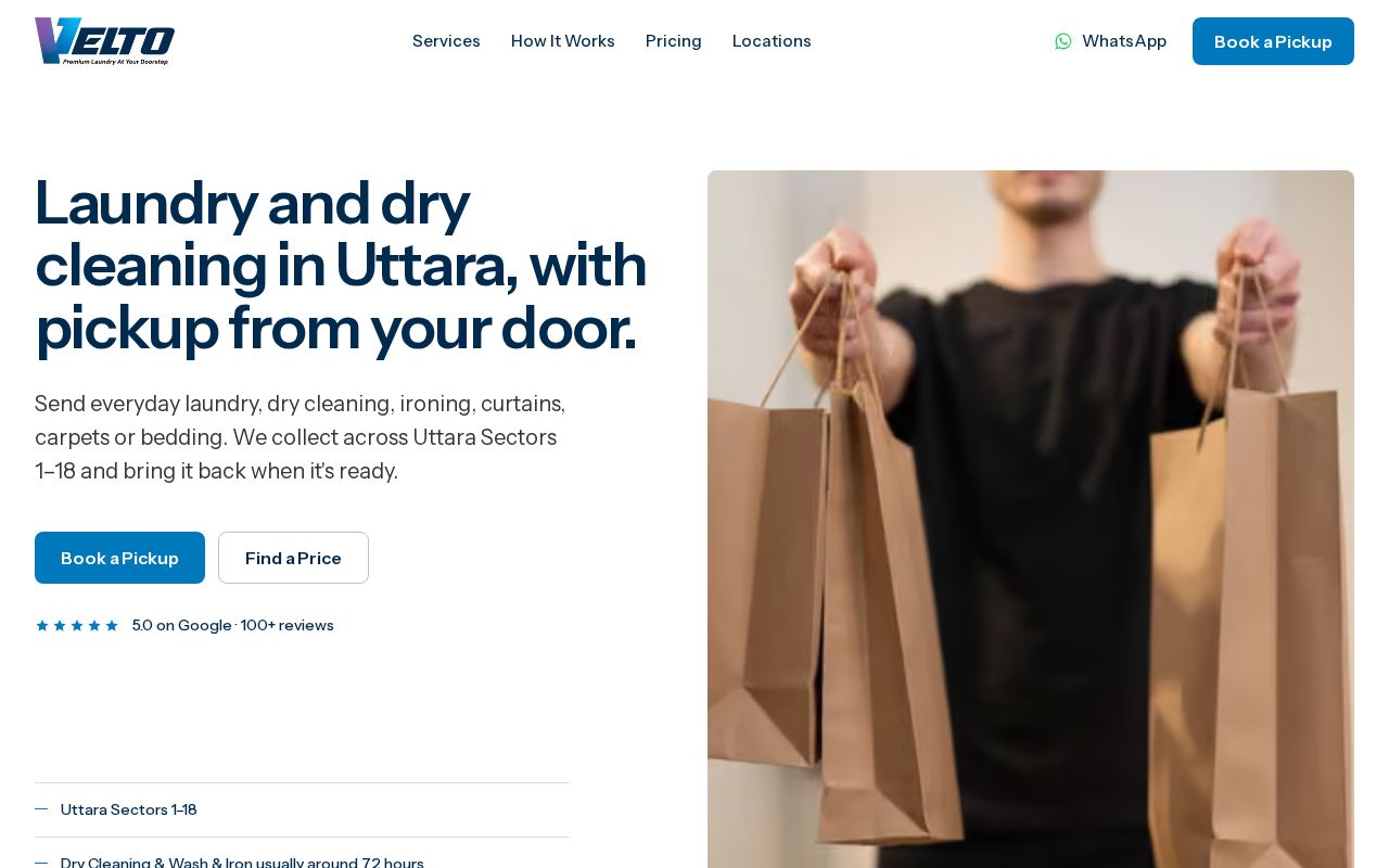 Preview of Velto Website