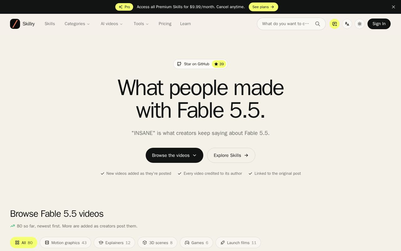 Preview of Awesome Fable5 5 Videos