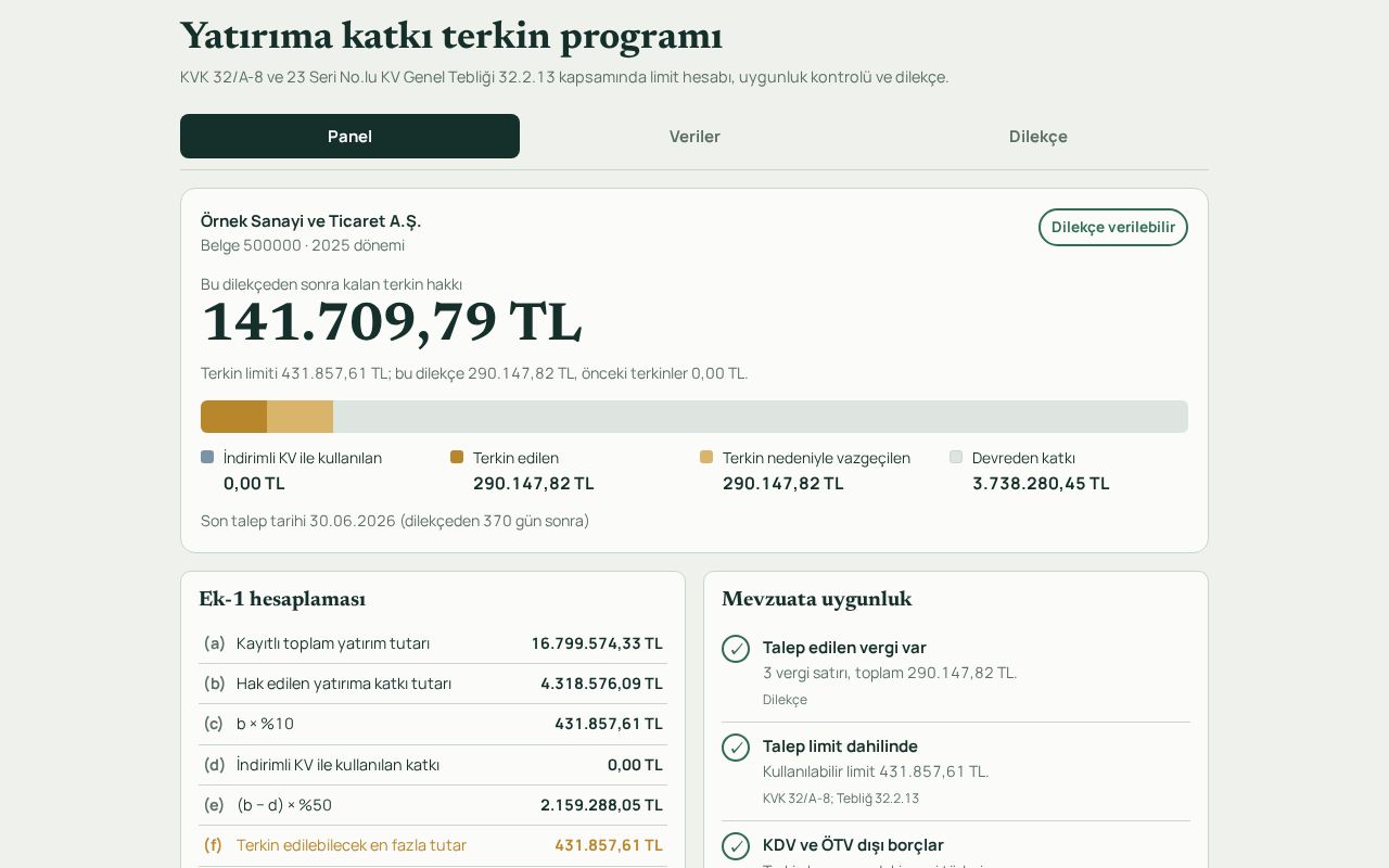 Preview of Kurumlar Vergisi 32 A Mahsubu