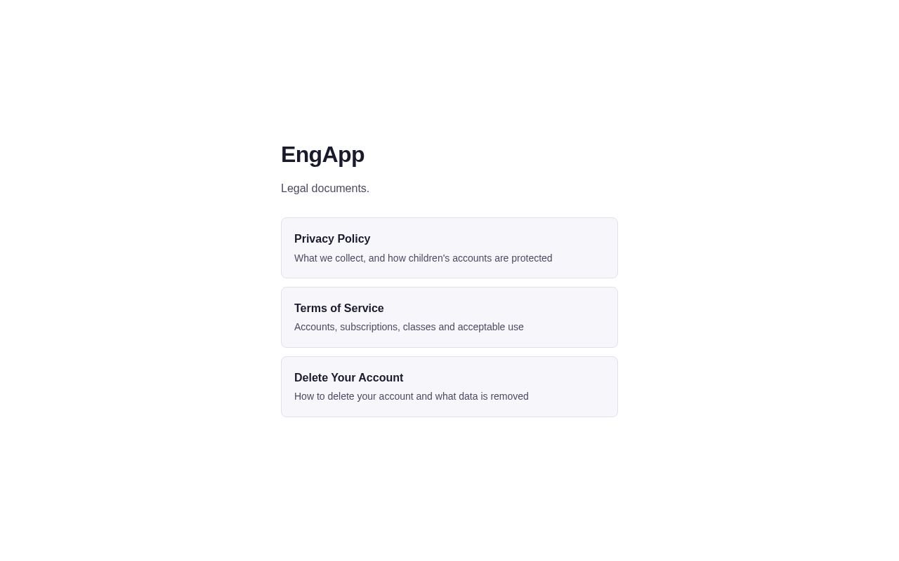 Preview of Engapp Legal