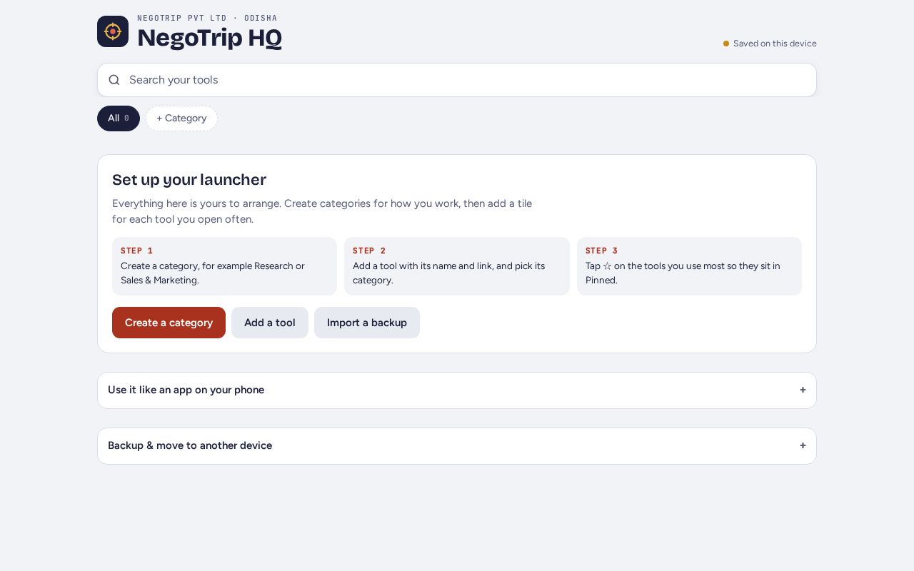 Preview of Negotrip Hq