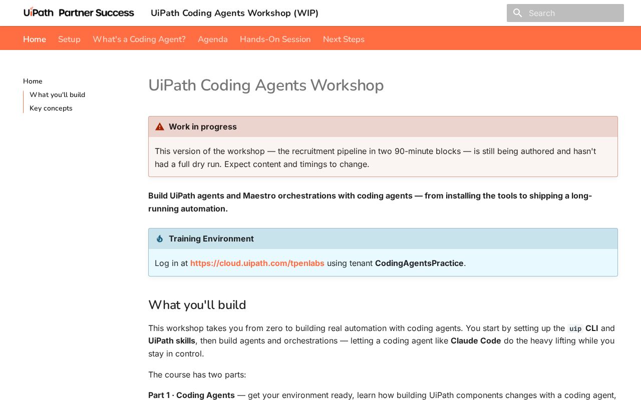 Preview of CodingAgentsRecruitmentPipeline WIP