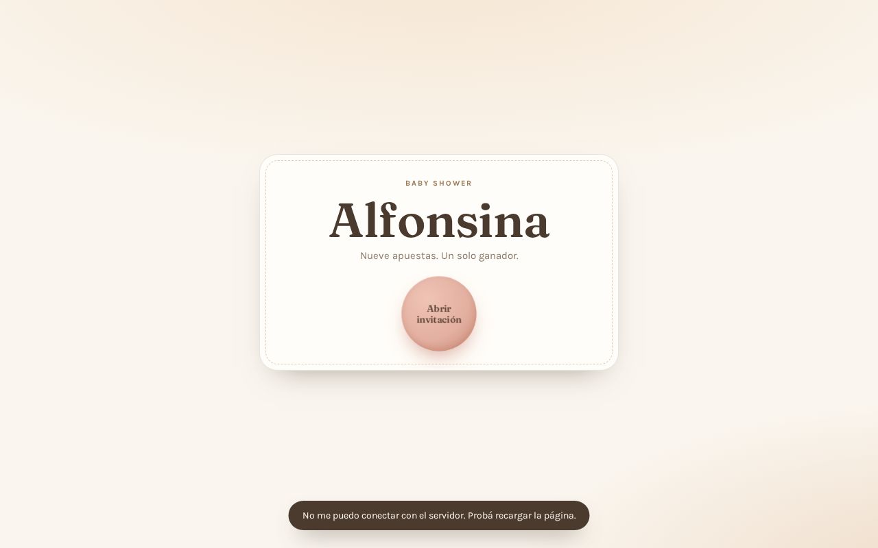 Preview of Quiniela Alfonsina