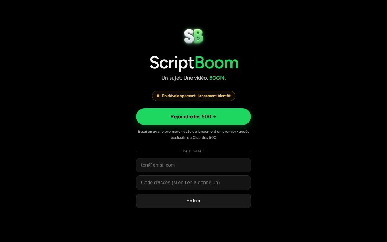 Preview of Scriptboom V2