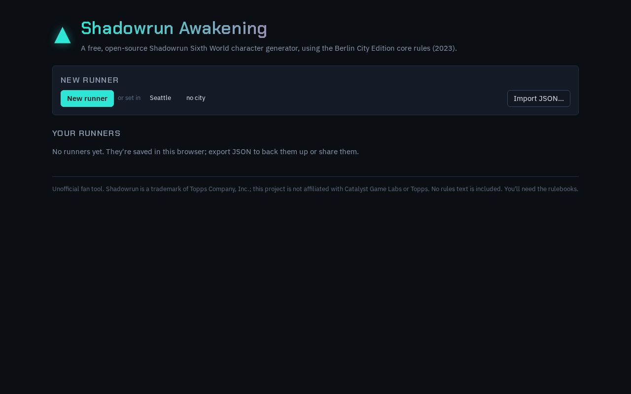 Preview of Shadowrun Awakening