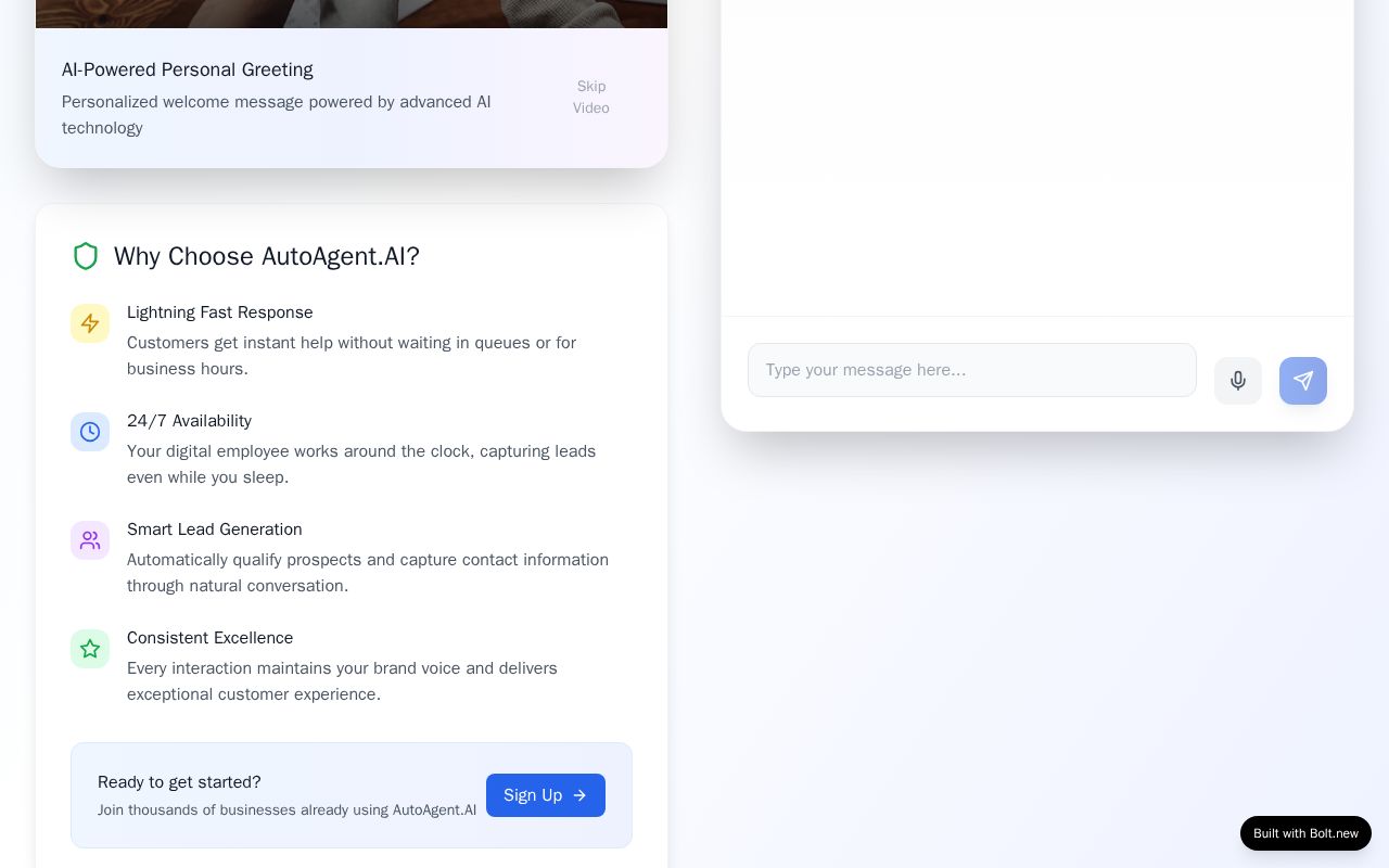 Preview of AutoAgent.AI – Your Smart Digital Employee