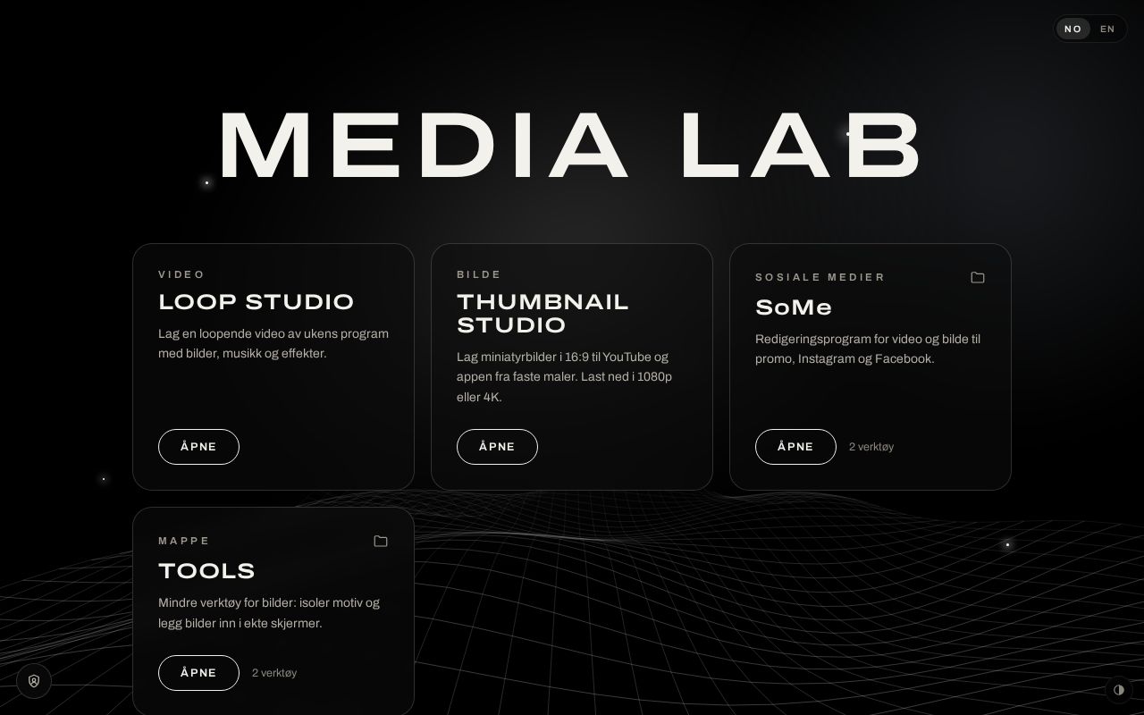 Preview of MediaLabReact