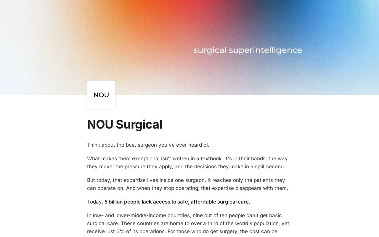 Preview of NUO Website