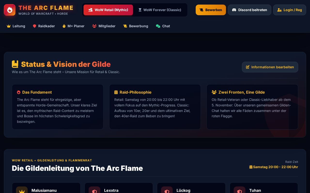 Preview of Thearcflame Github Io