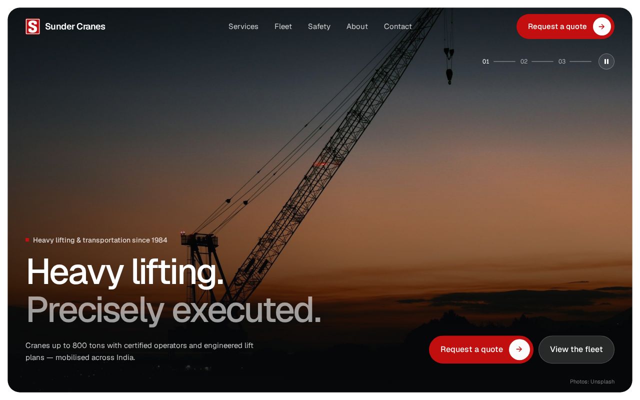 Preview of Sunder Cranes