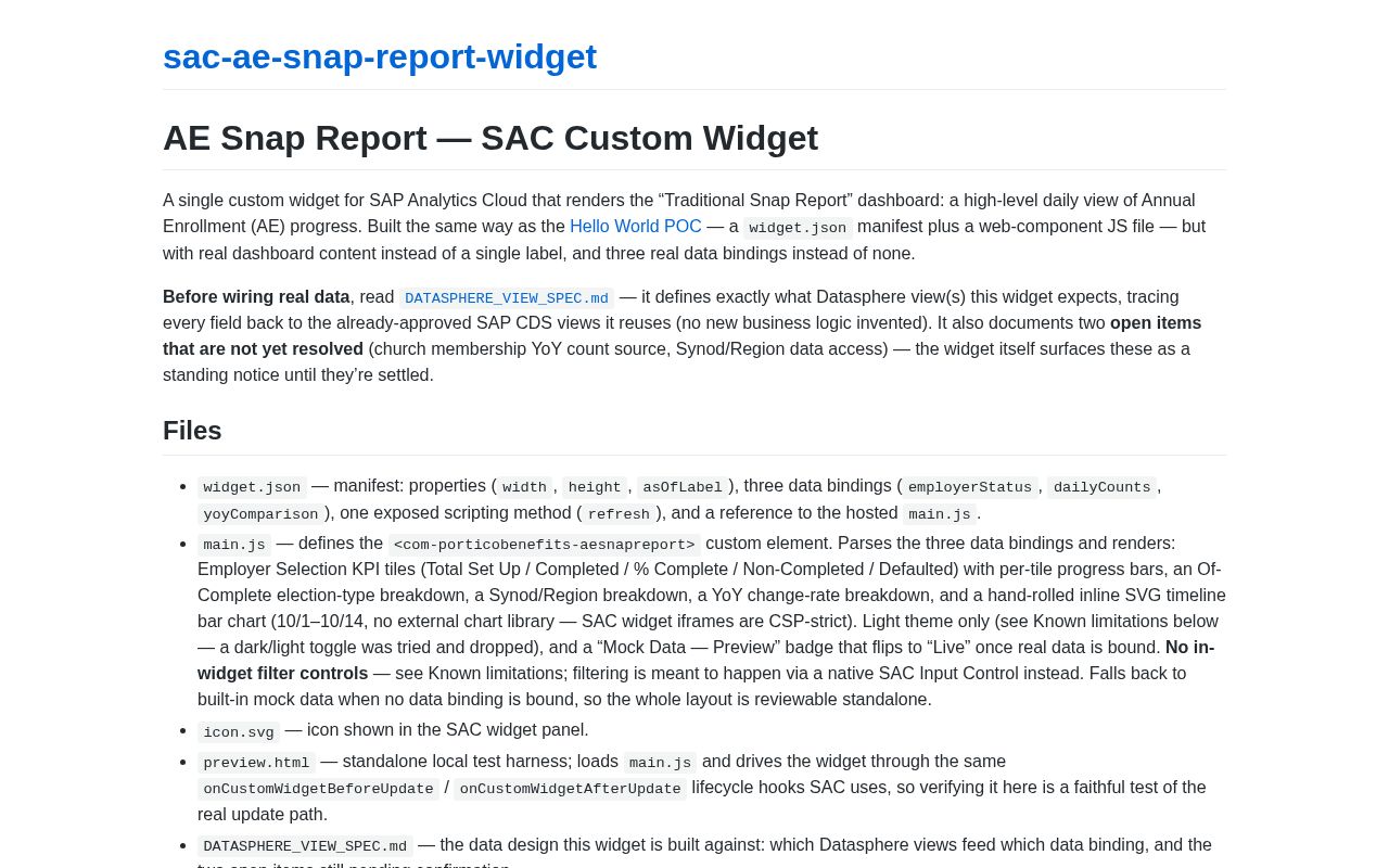 Preview of AE Employer Selection Report
