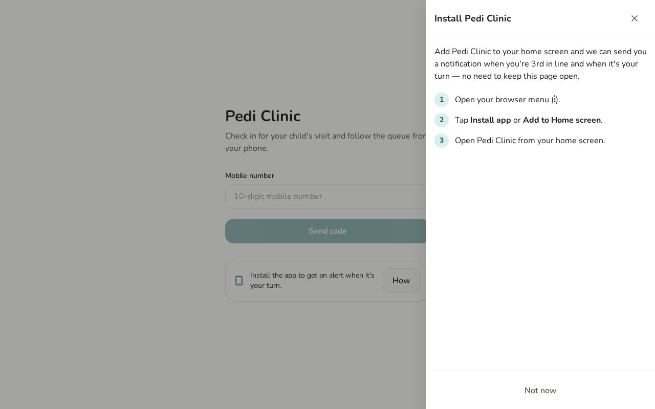 Preview of Pedi Clinic