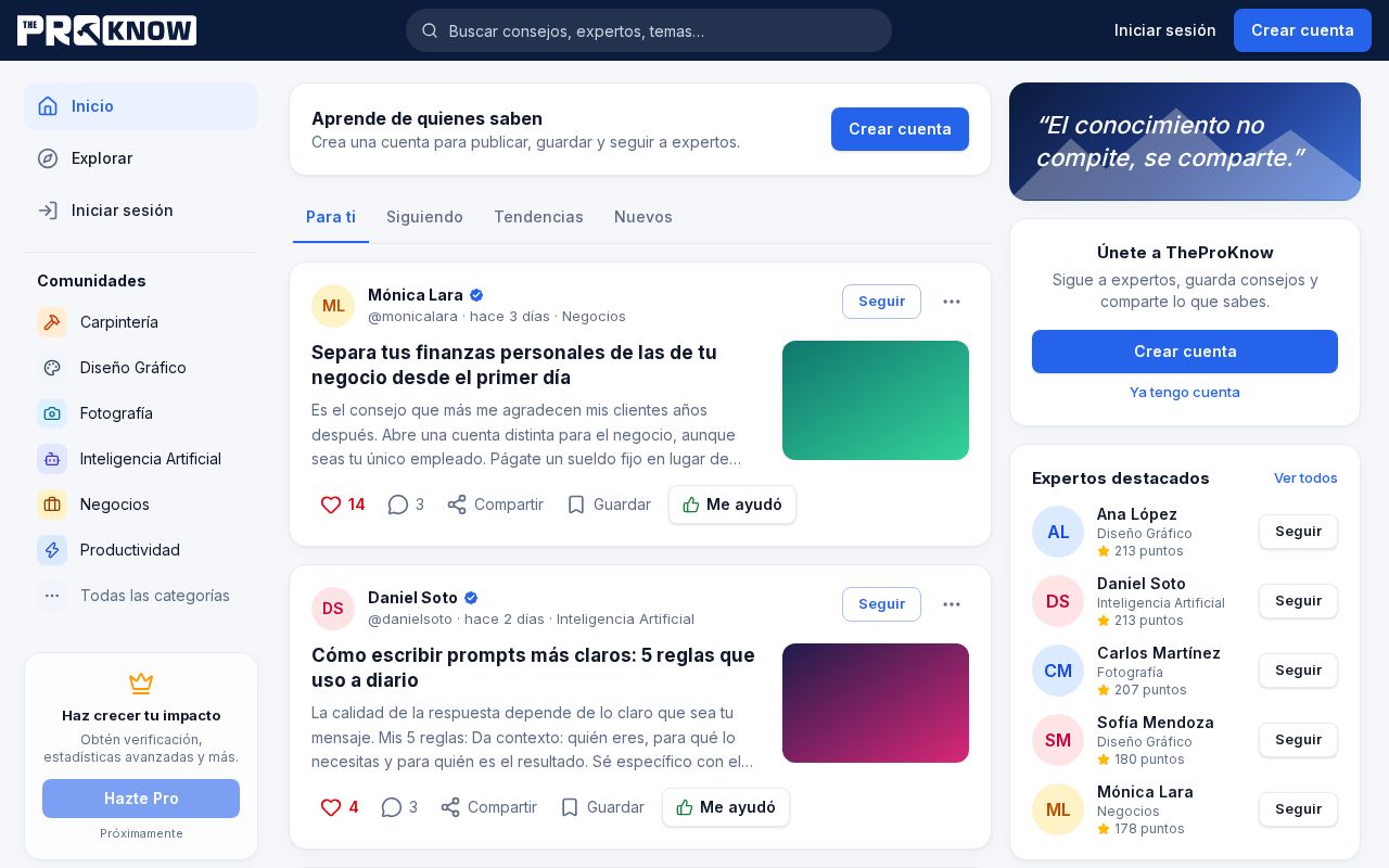 Preview of Theproknow