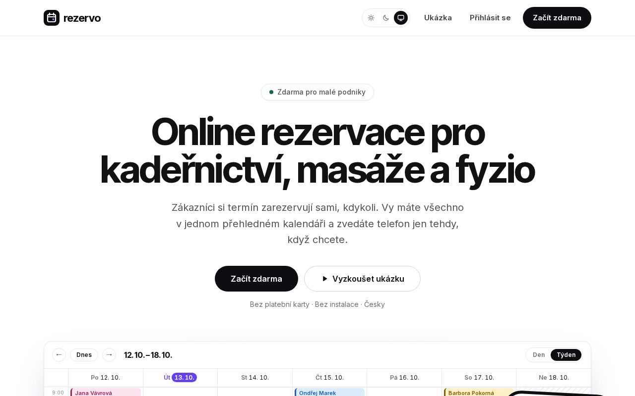 Preview of Rezervo