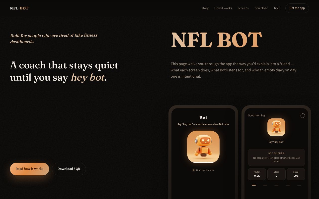 Preview of Nfl Bot