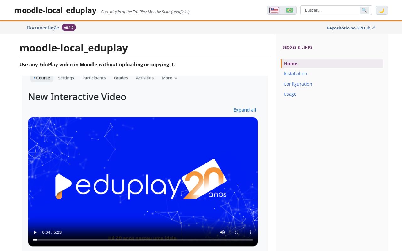 Preview of Moodle Local Eduplay