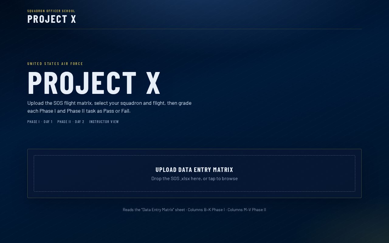 Preview of PROJECT X