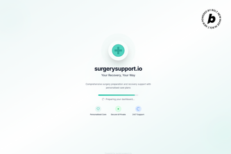 Preview of surgerysupport.io - frictionless surgery abroad