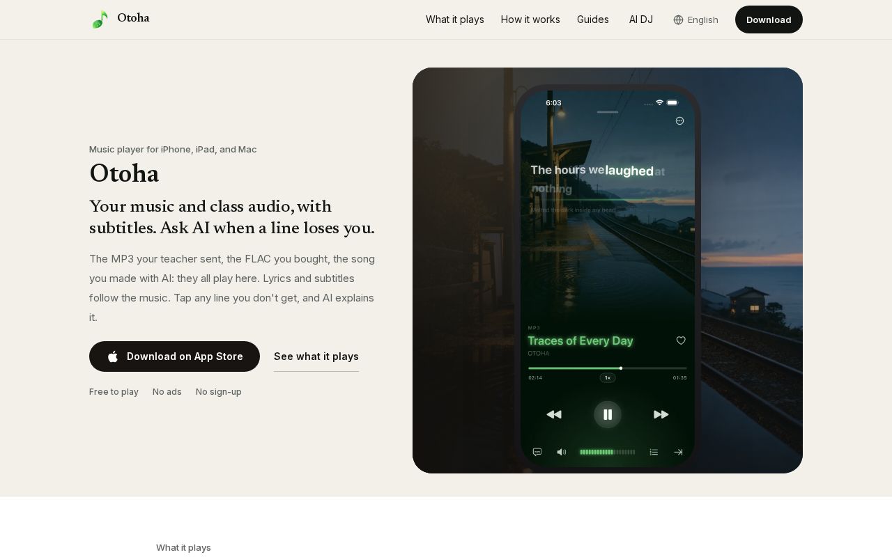 Preview of OtohaChat