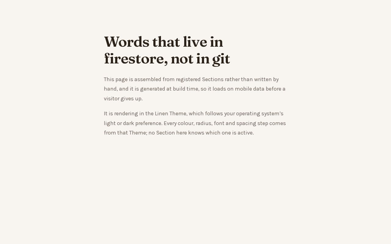 Preview of Modular Webapp