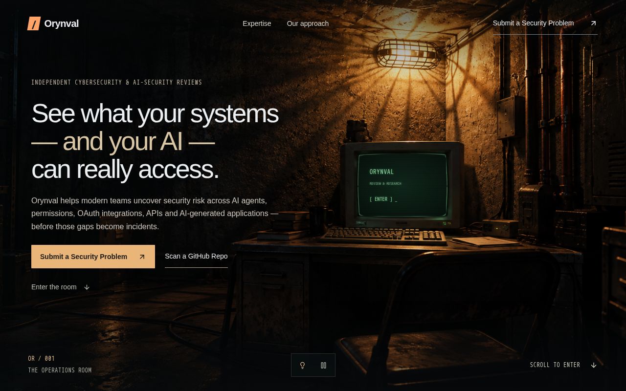 Preview of Orynval Labs