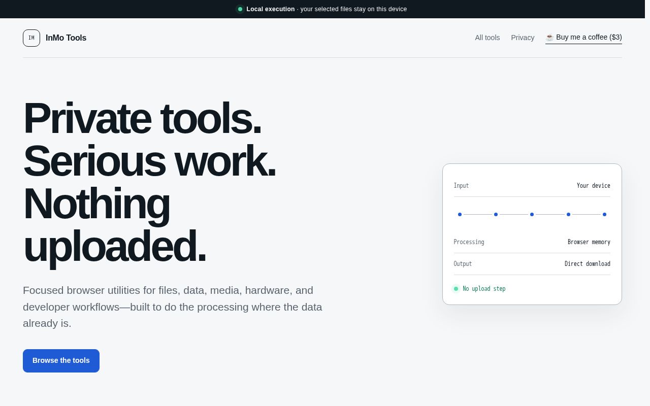 Preview of Inmotools