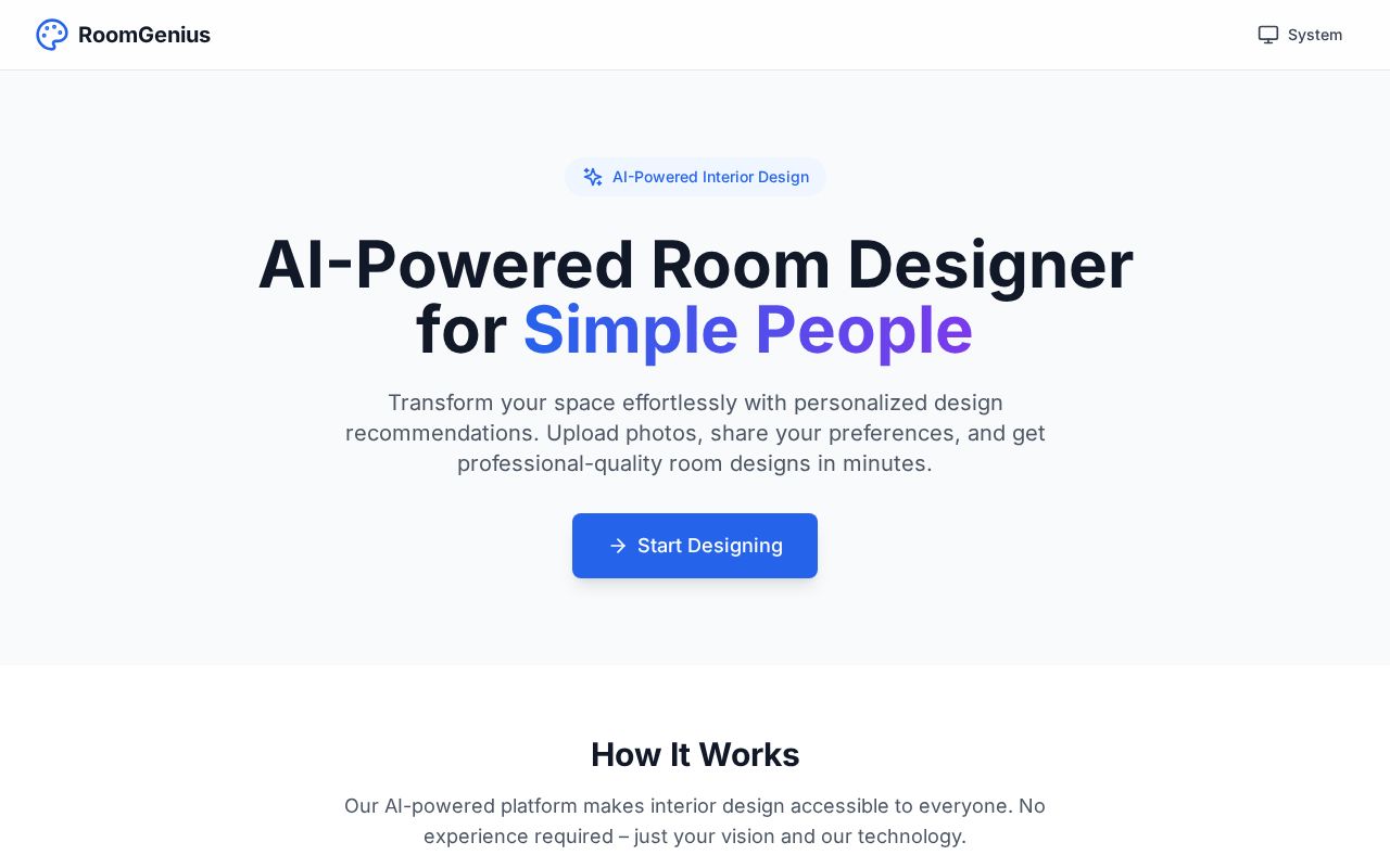 Preview of RoomGenius