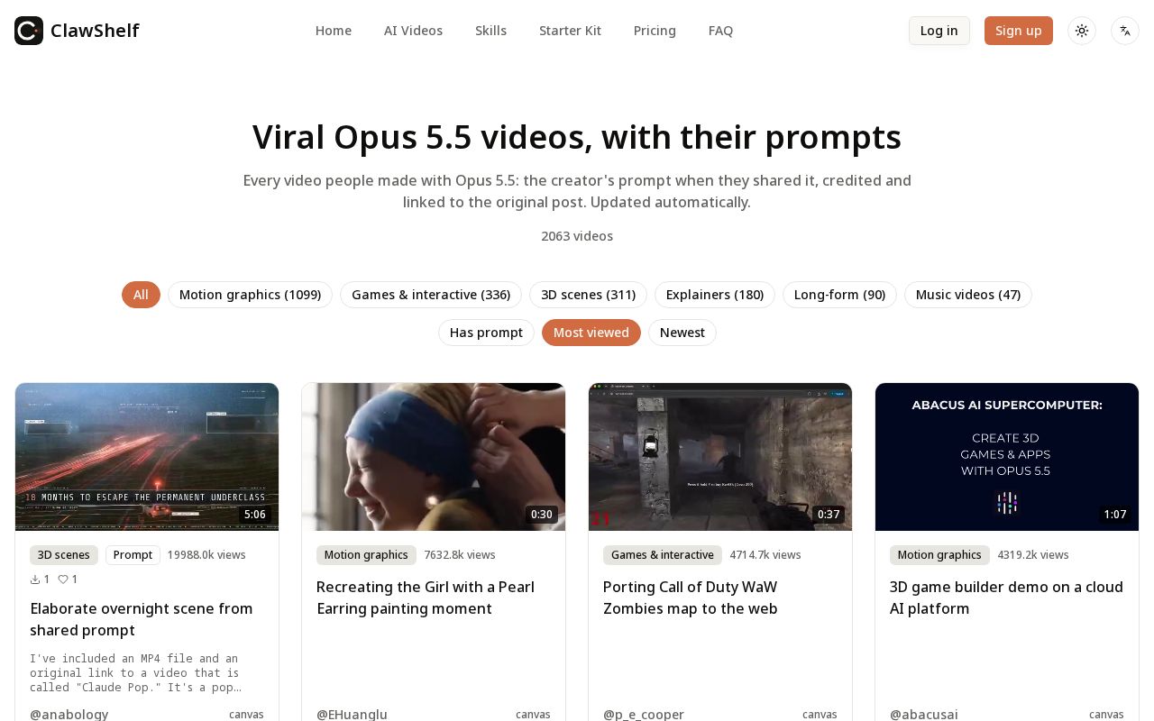 Preview of Awesome Opus5 5 Videos