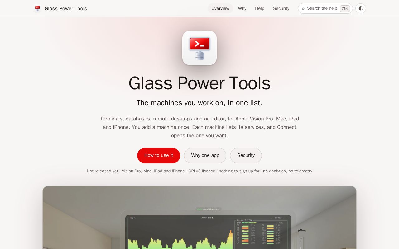 Preview of GlassPowerTools